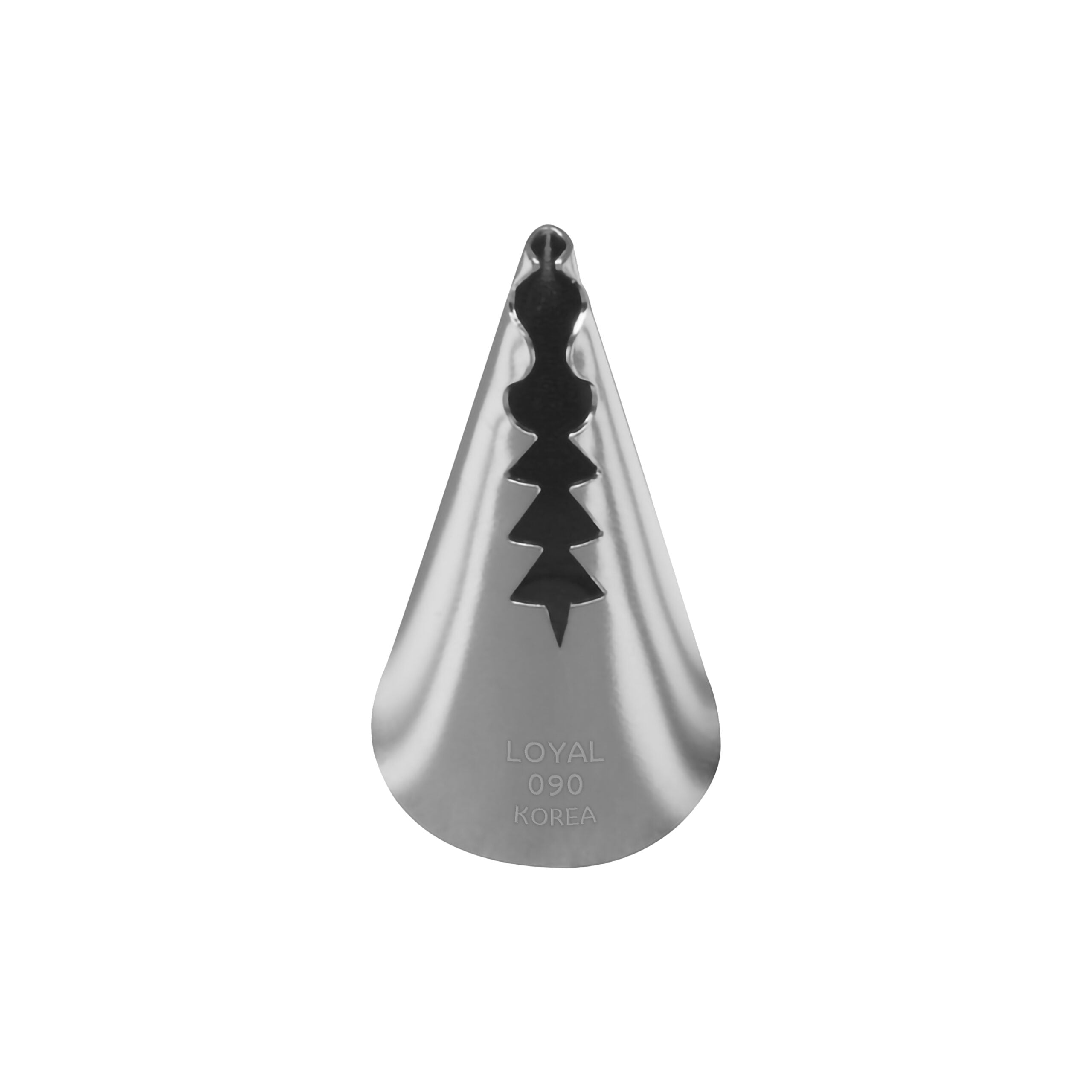 LOYAL Piping Tip No. 90 Ruffle Stainless Steel
