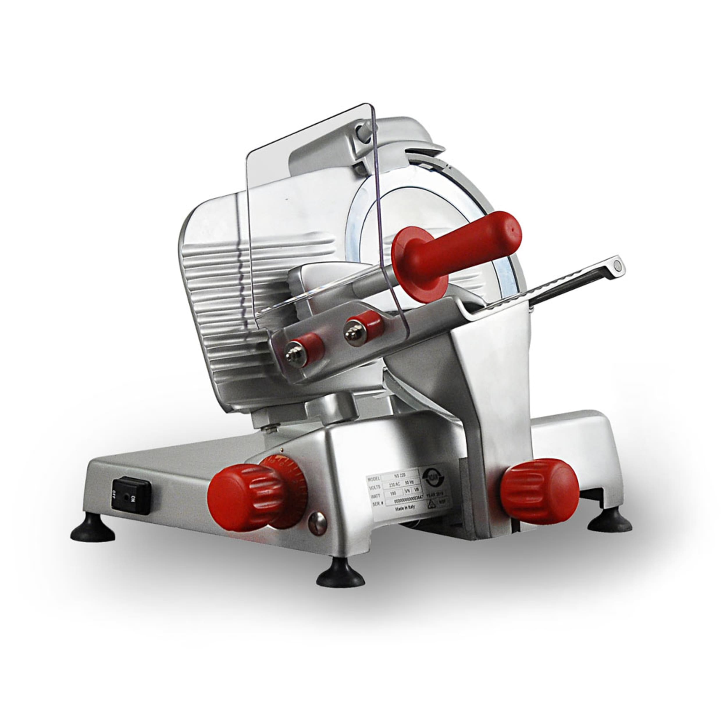 Noaw Commercial Manual Gravity Feed Slicer - Medium Duty NS220