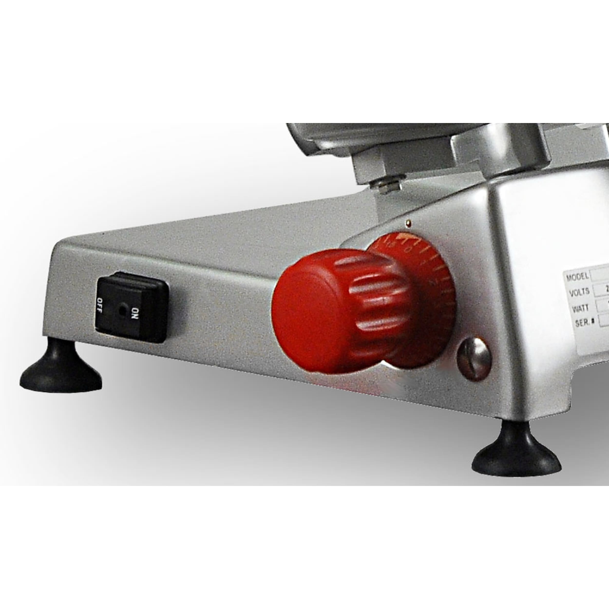 Noaw Commercial Manual Gravity Feed Slicer - Medium Duty NS220