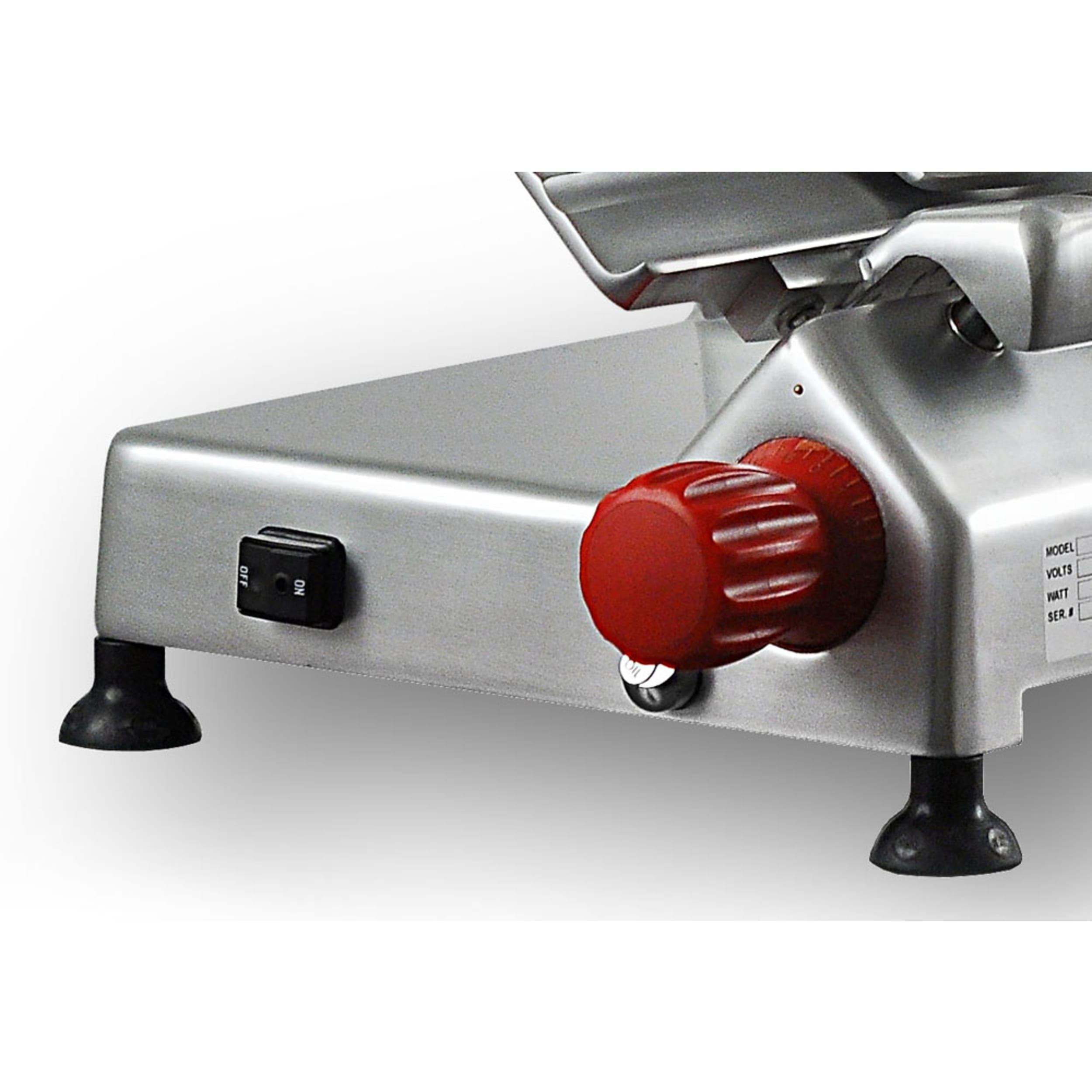 Noaw Commercial Manual Gravity Feed Slicer - Heavy Duty NS300HD