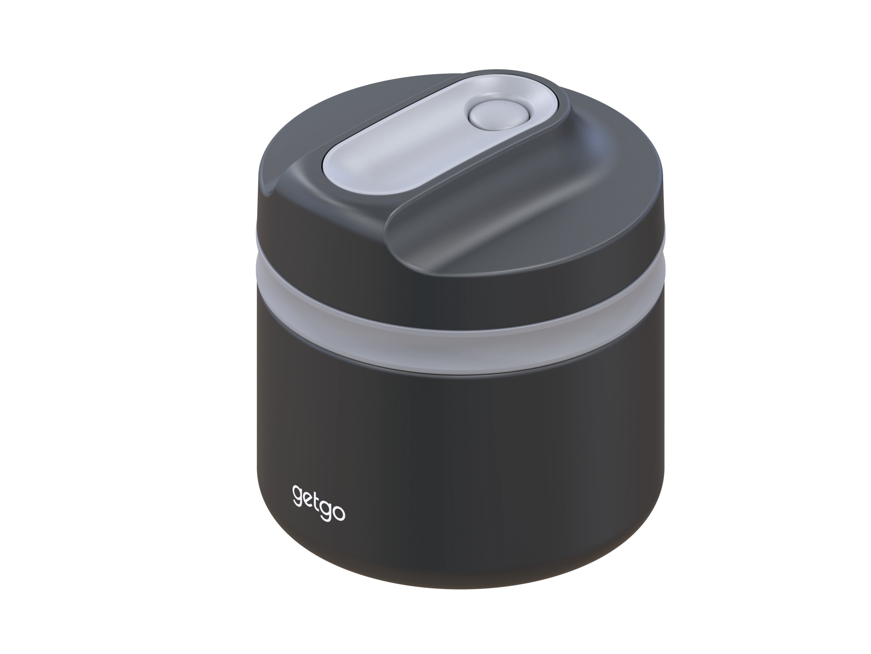 Getgo Double Wall Insulated Food Container 500ML Black