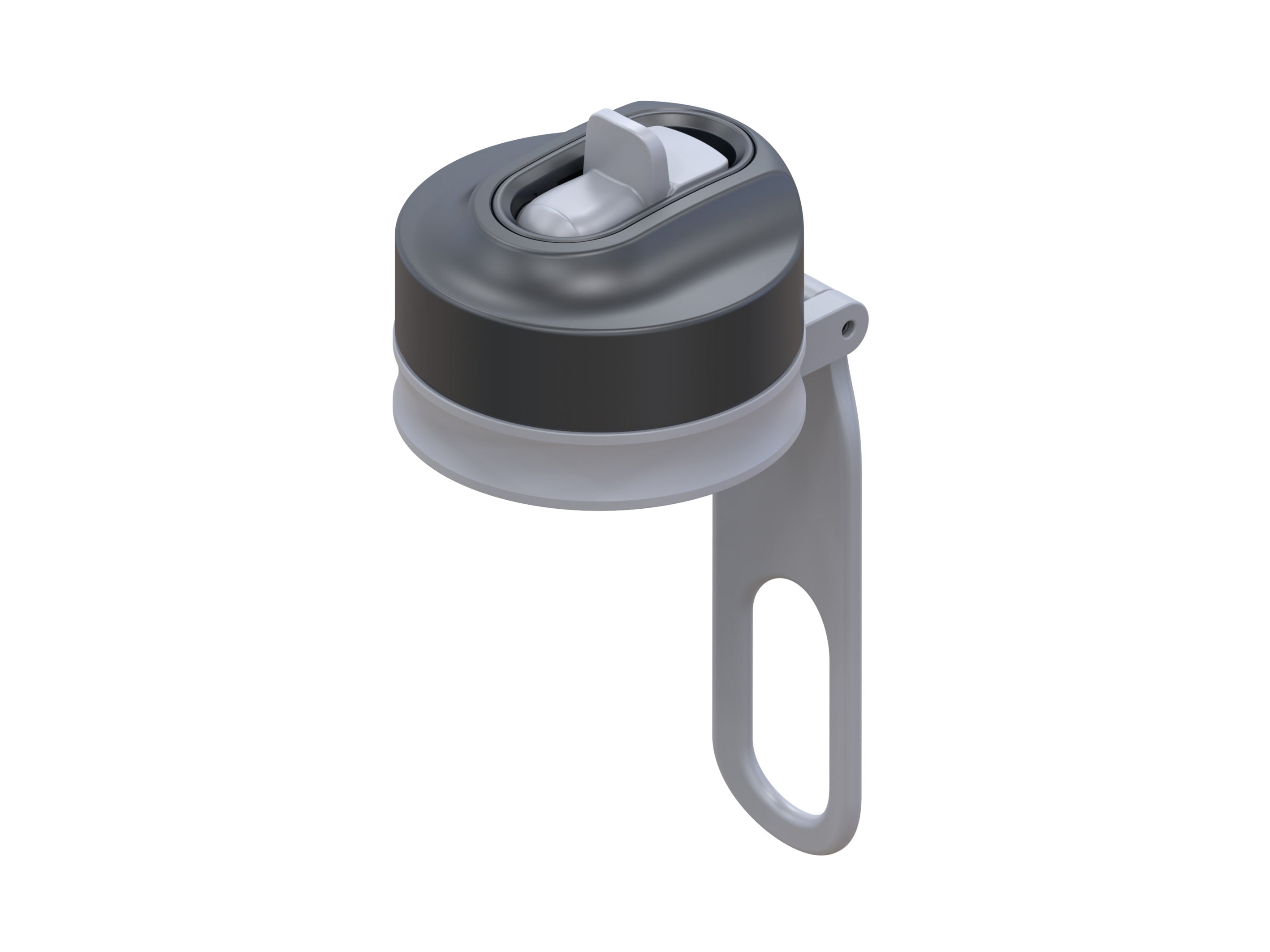 Getgo Sip Lid Black With Straw