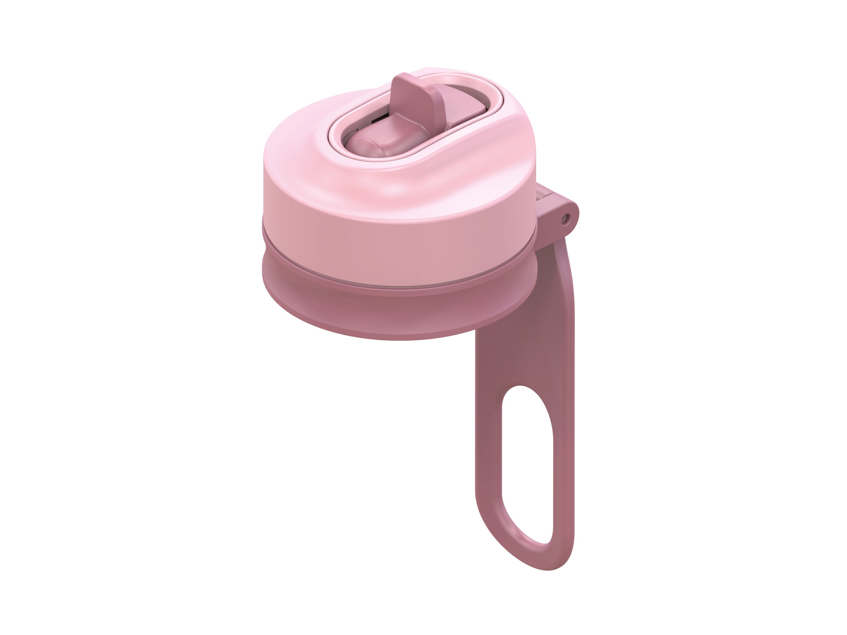 Getgo Sip Lid Pink With Straw
