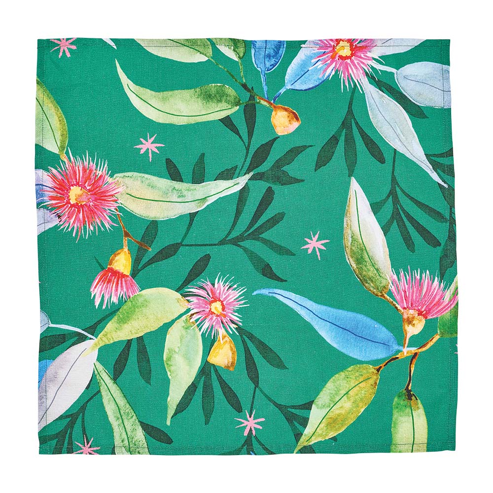 Annabel Trends Linen Cotton Napkin Set Gum Blossom