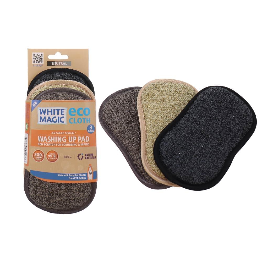 Eco Cloth Washing Up Pad 3 Pack