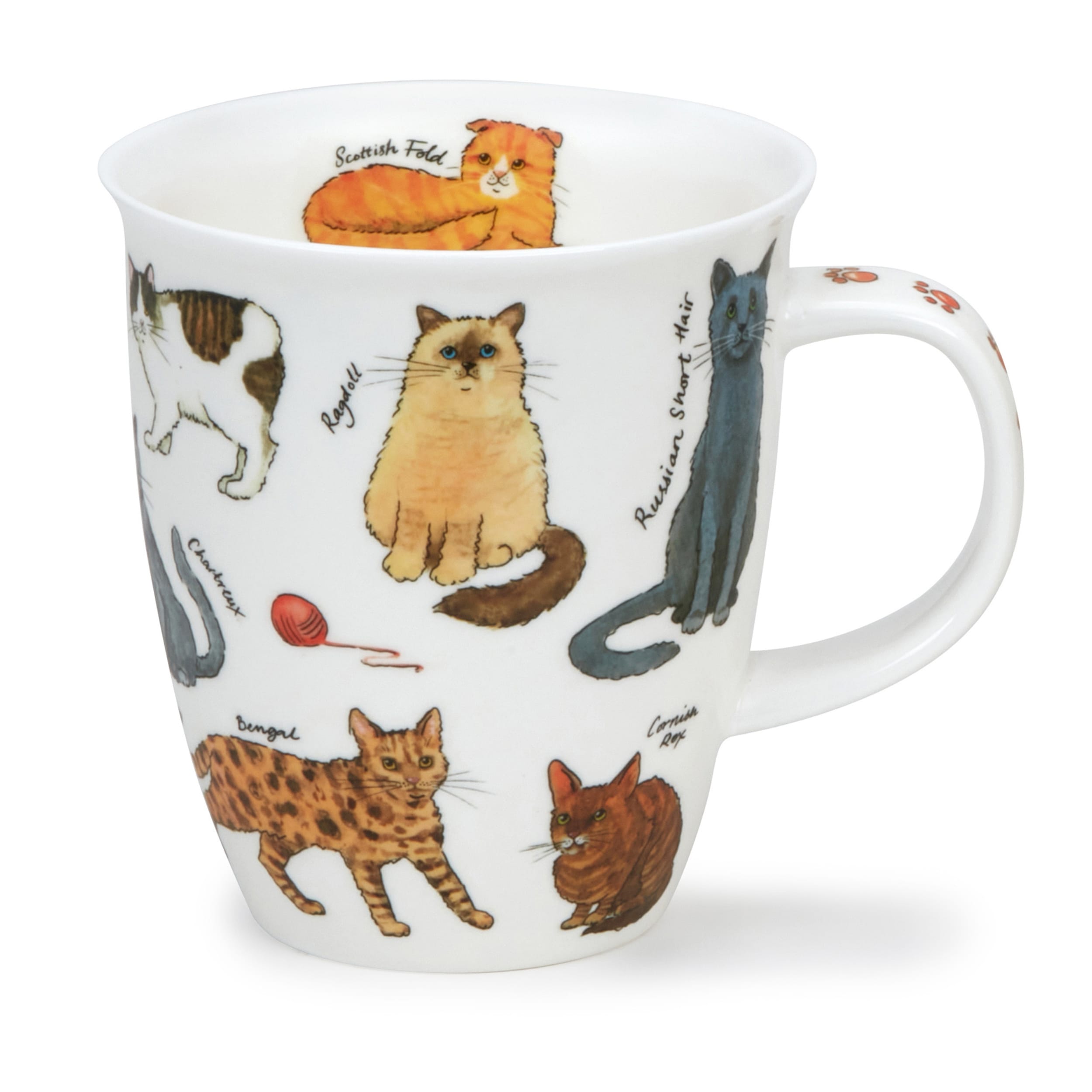 Dunoon Nevis Designer Cats Mug 480ml