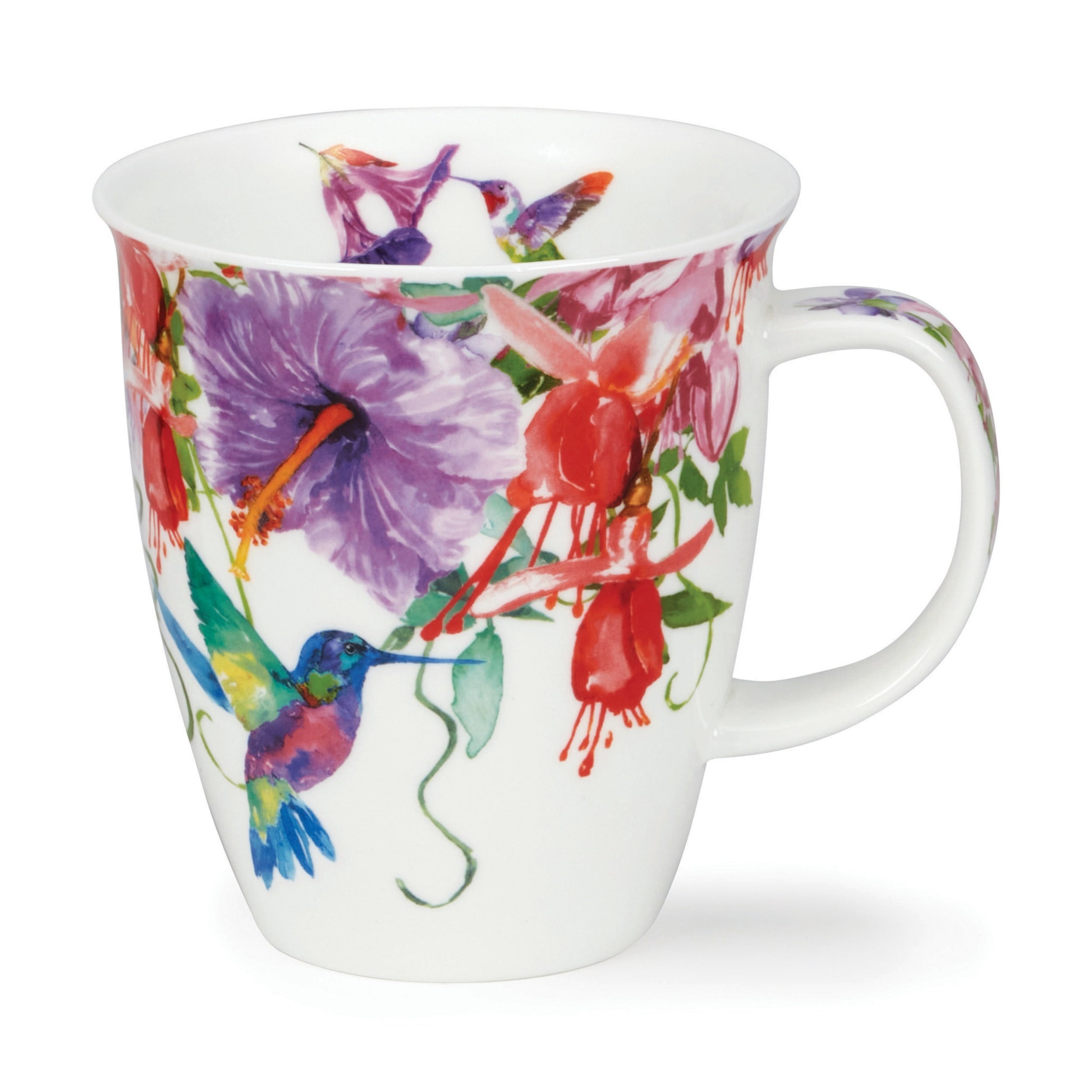 Dunoon Nevis Hummingbirds Purple Mug 480ml