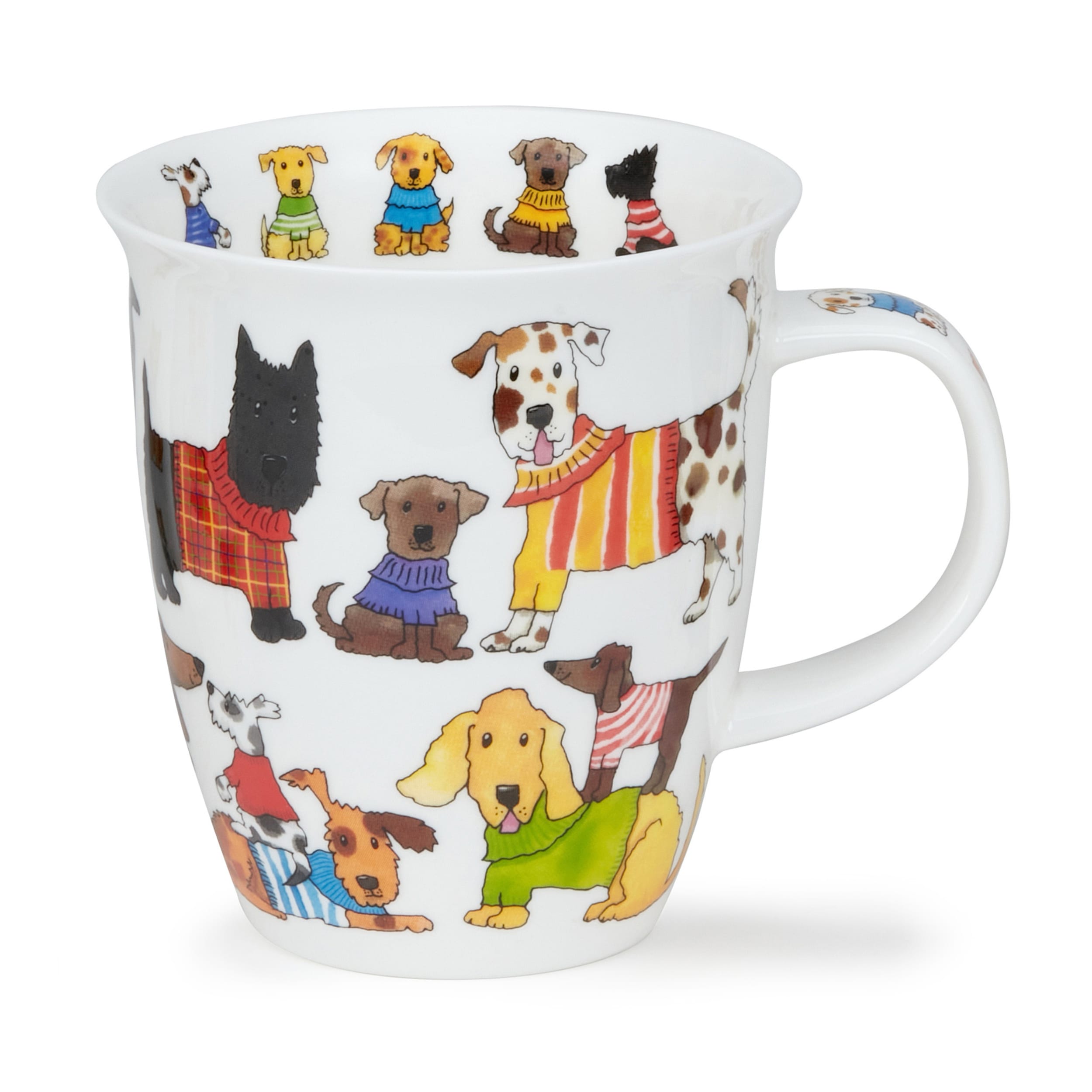 Dunoon Nevis Knitwits Dog Mug 480ml