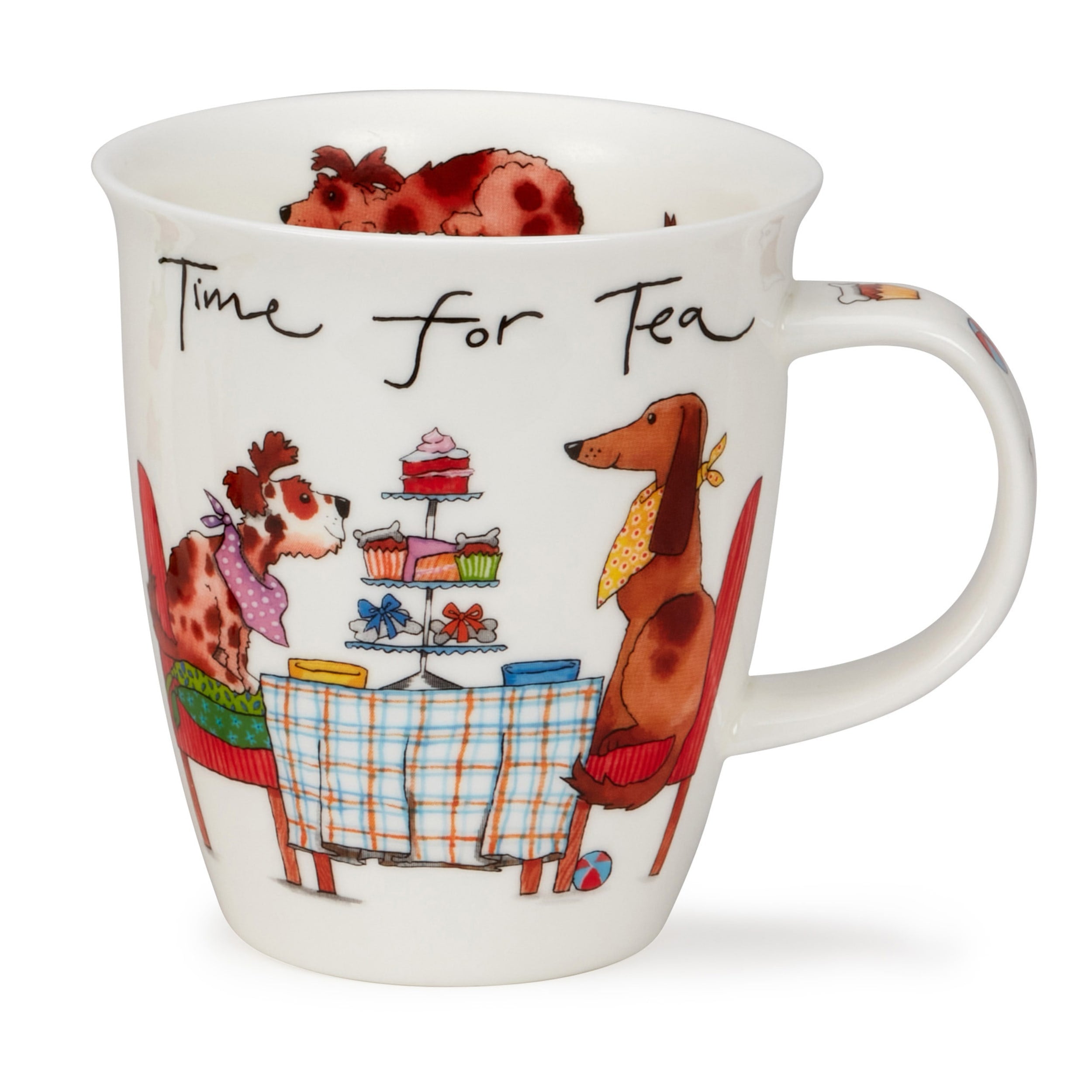 Dunoon Nevis Time for Tea Dog Mug 480ml
