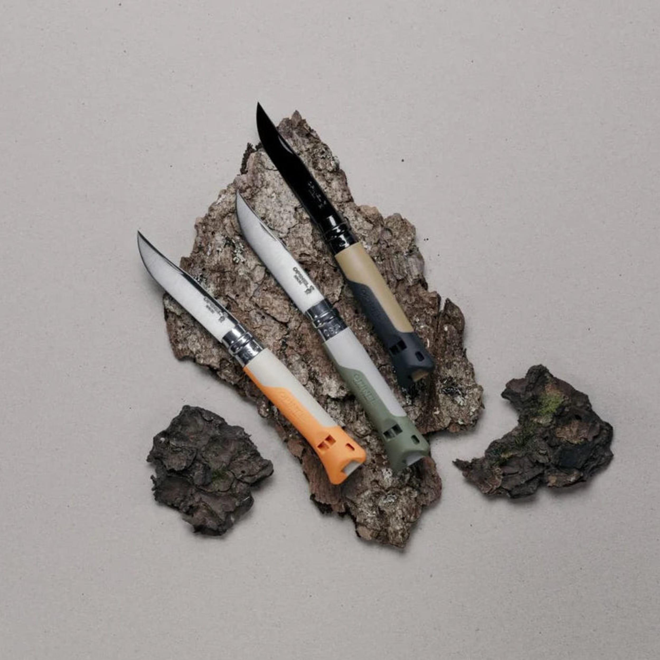 Opinel No.08 Horizon Multi-Function Folding Knife Moutarde