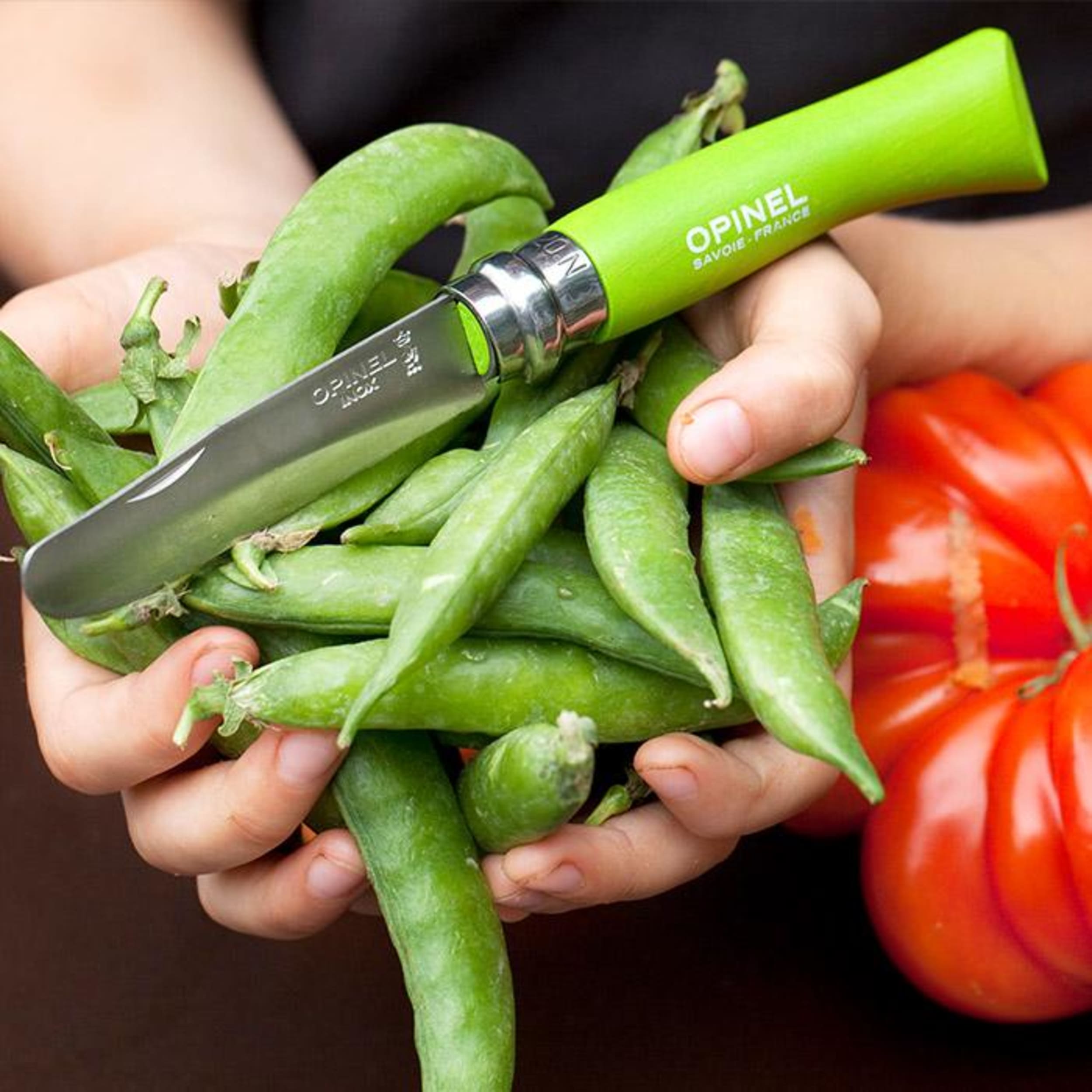 Opinel No.07 My First Folding Knife Apple Green