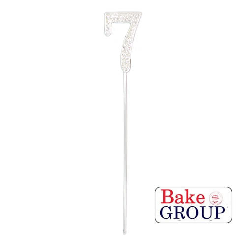 Bake Group Diamante Number 7 4cm