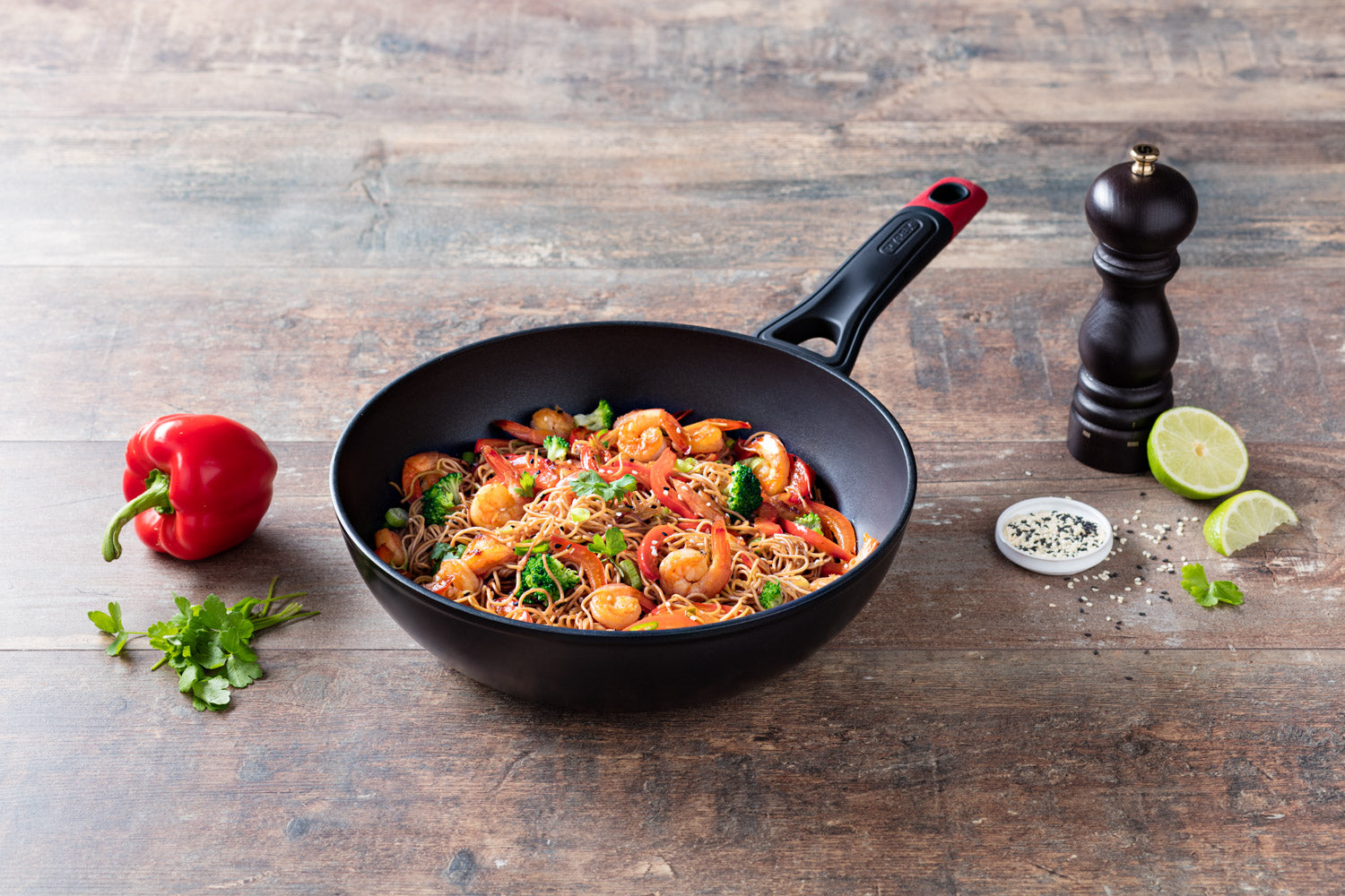 Pyrex Optima Cookware Wok 28cm