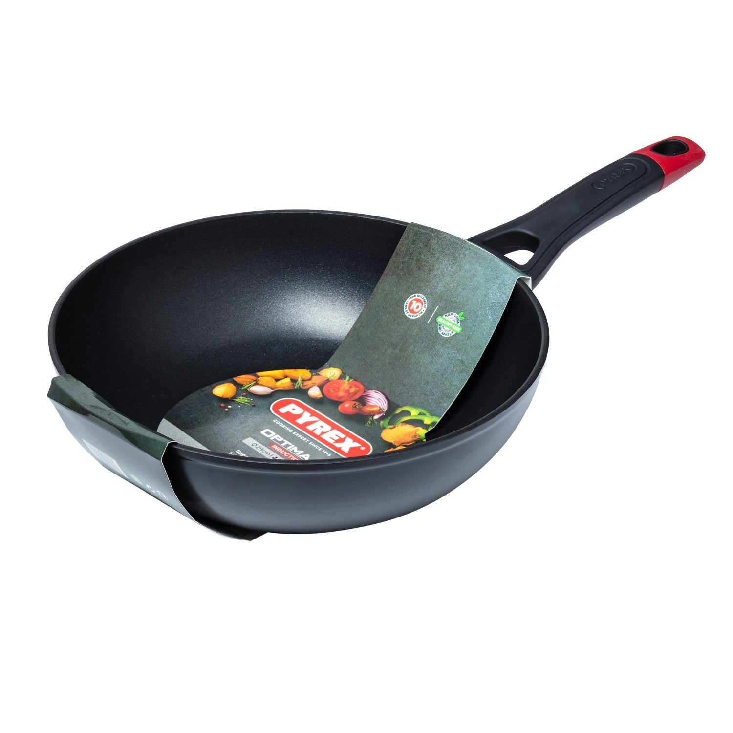 Pyrex Optima Cookware Wok 28cm