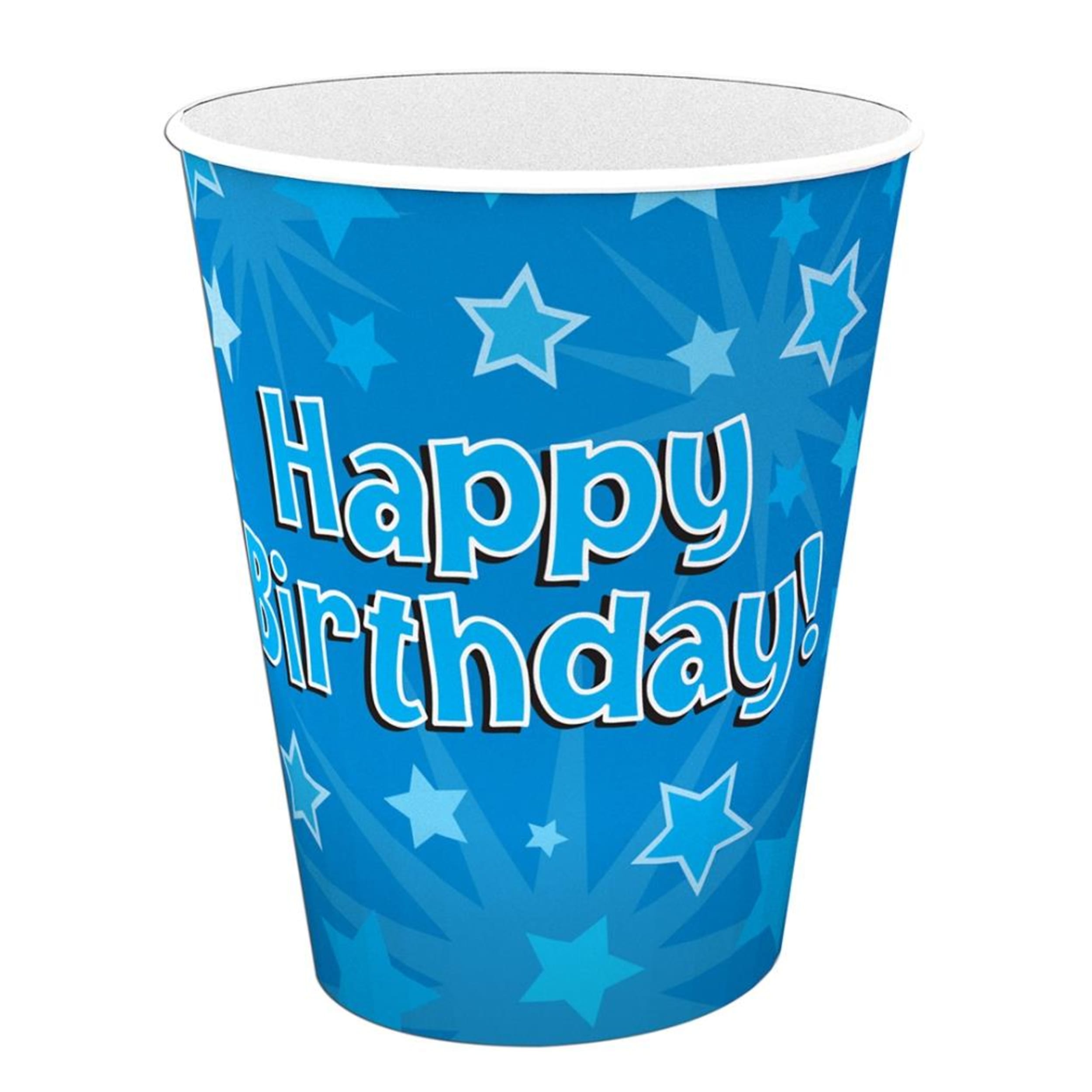 Oaktree Napkins Happy Birthday Blue (16 Pack)
