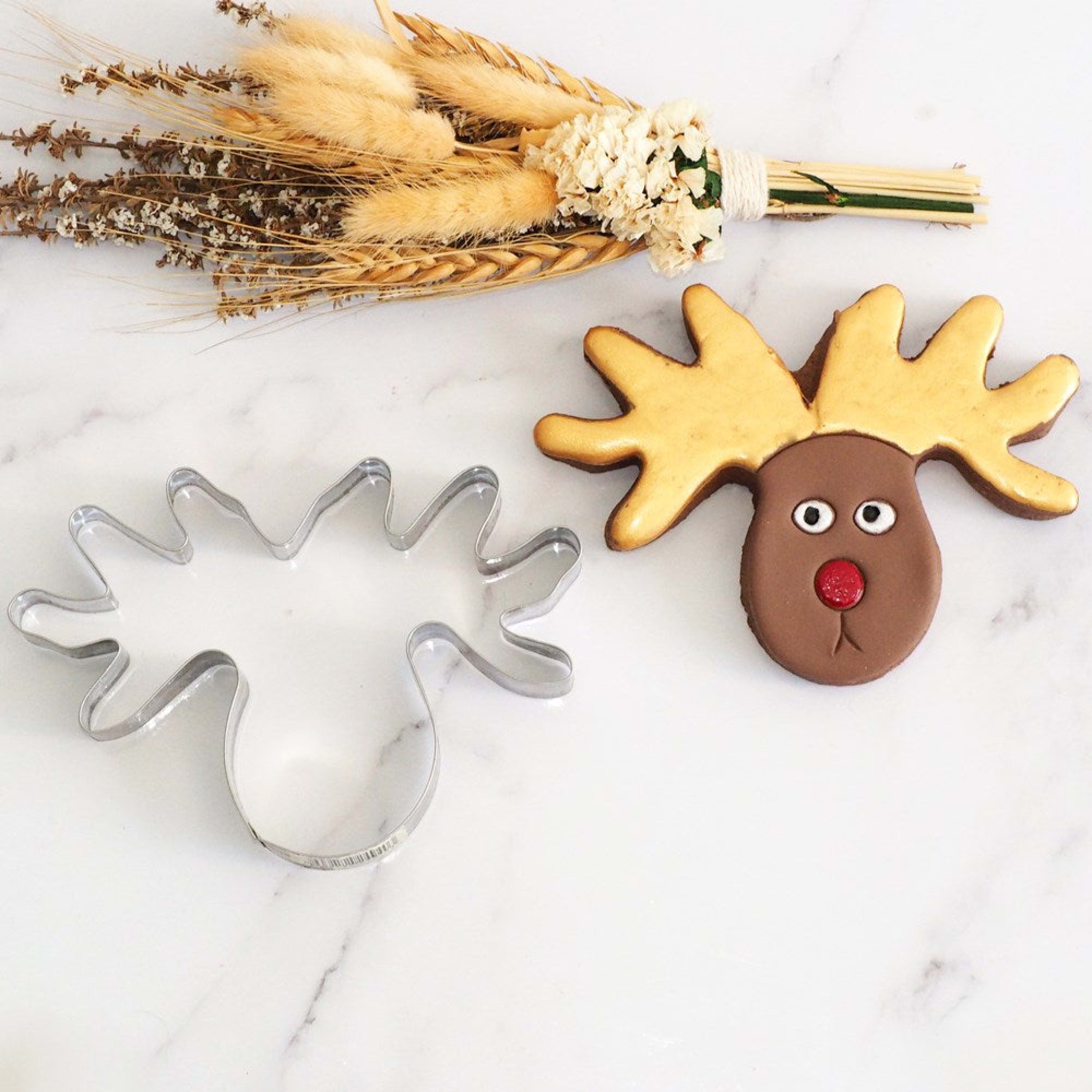 Sweet Themes Octopus or Reindeer Head Cookie Cutter