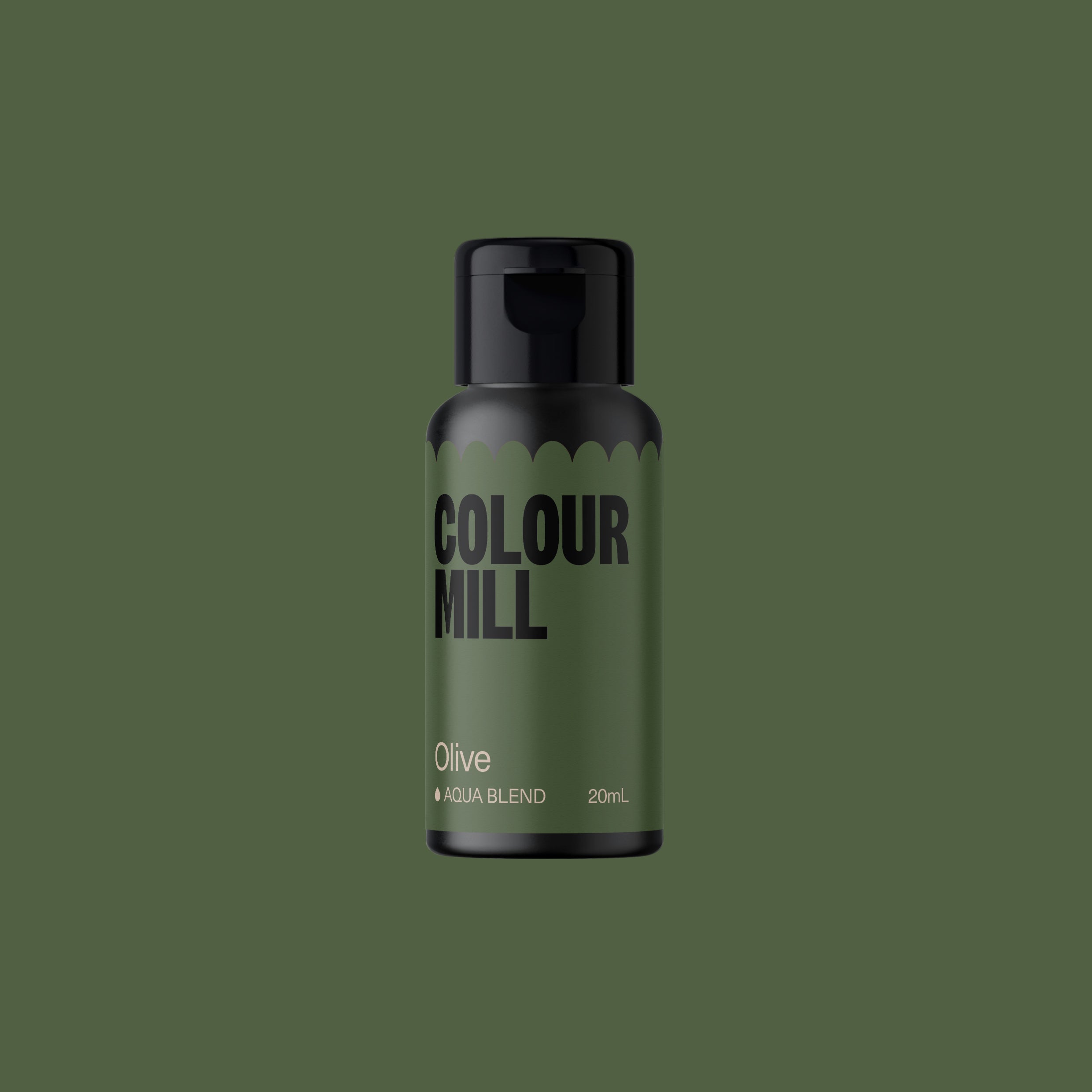Colour Mill Aqua Blend Food Colouring - Olive (20ml)