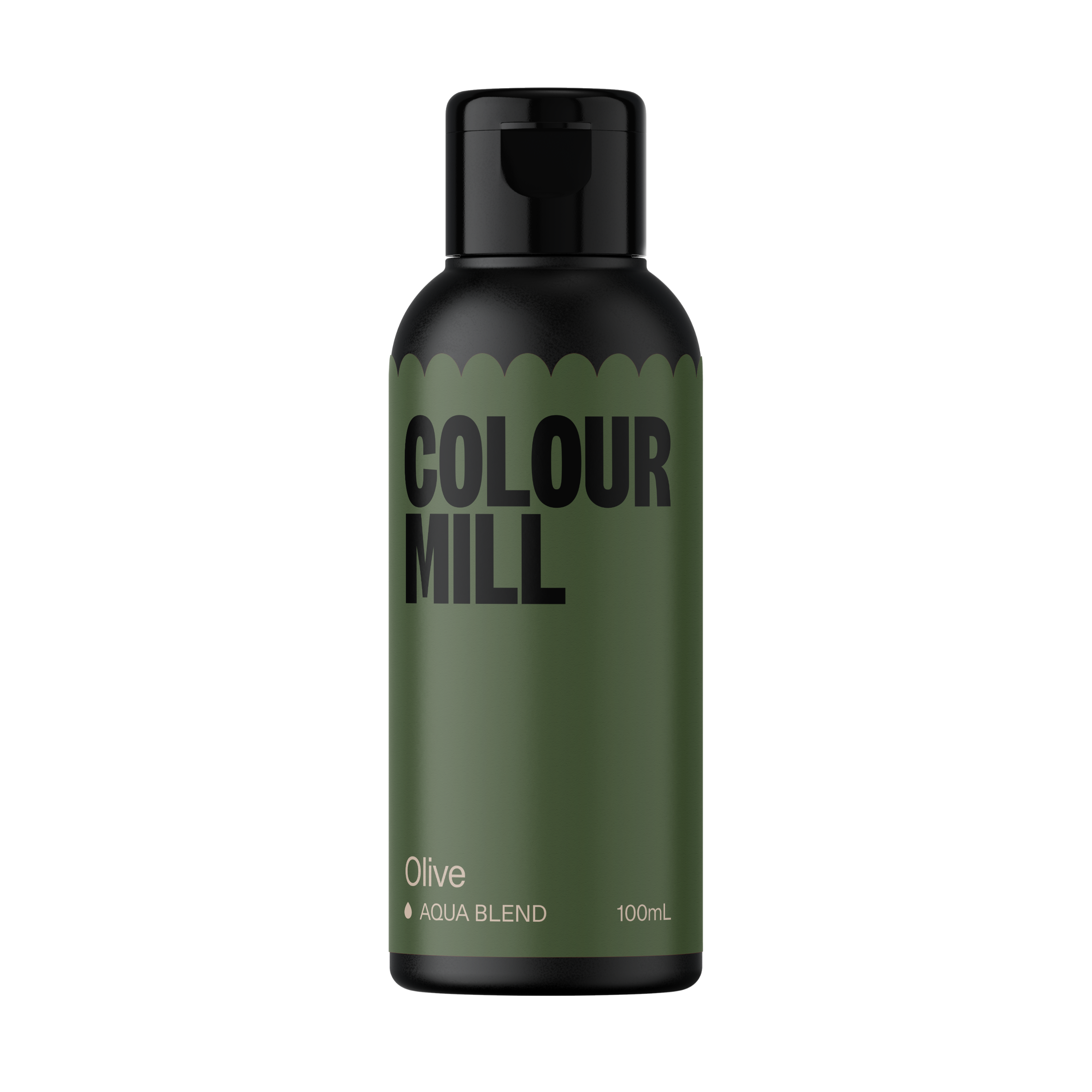 Colour Mill Aqua Blend Food Colouring - Olive (100ml)