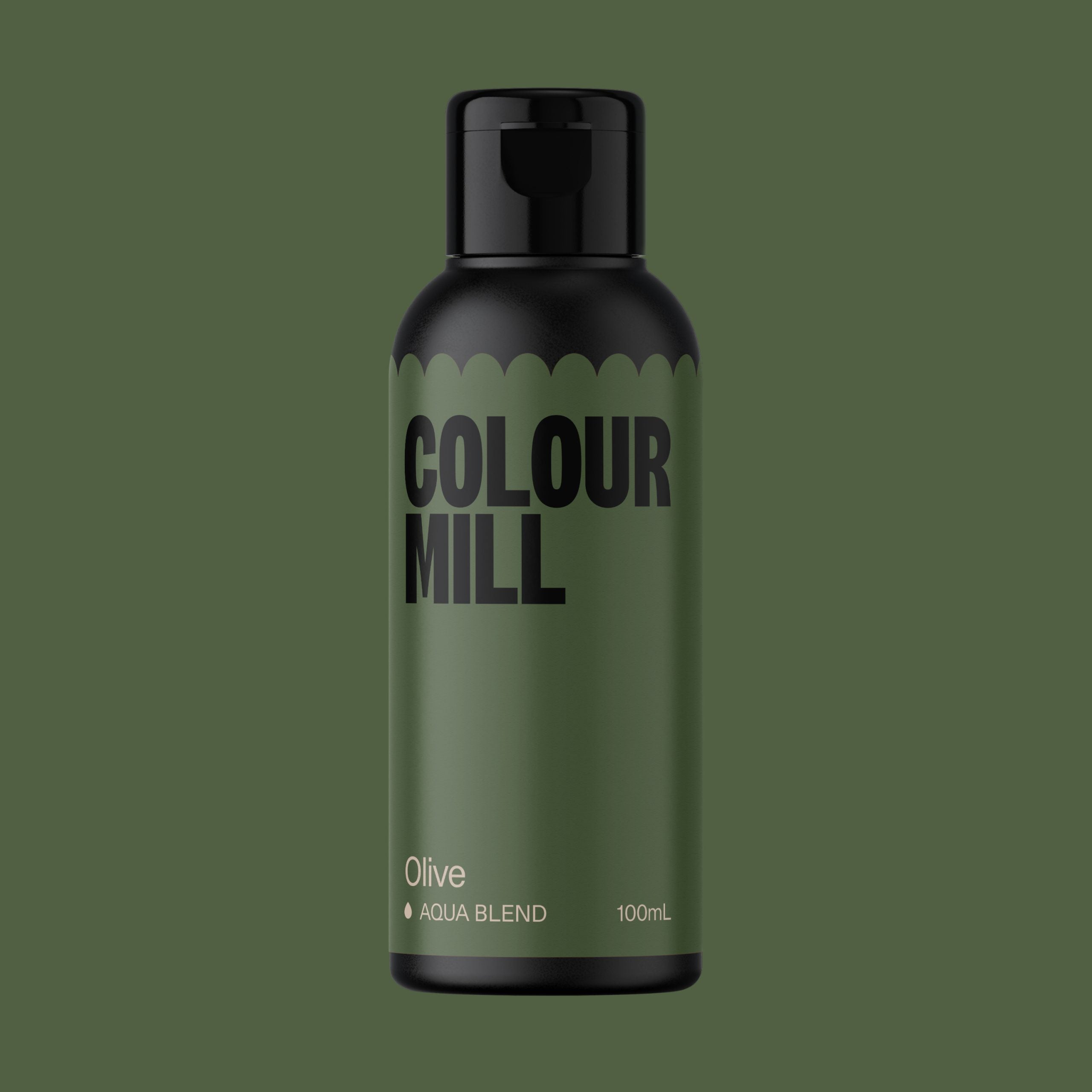 Colour Mill Aqua Blend Food Colouring - Olive (100ml)