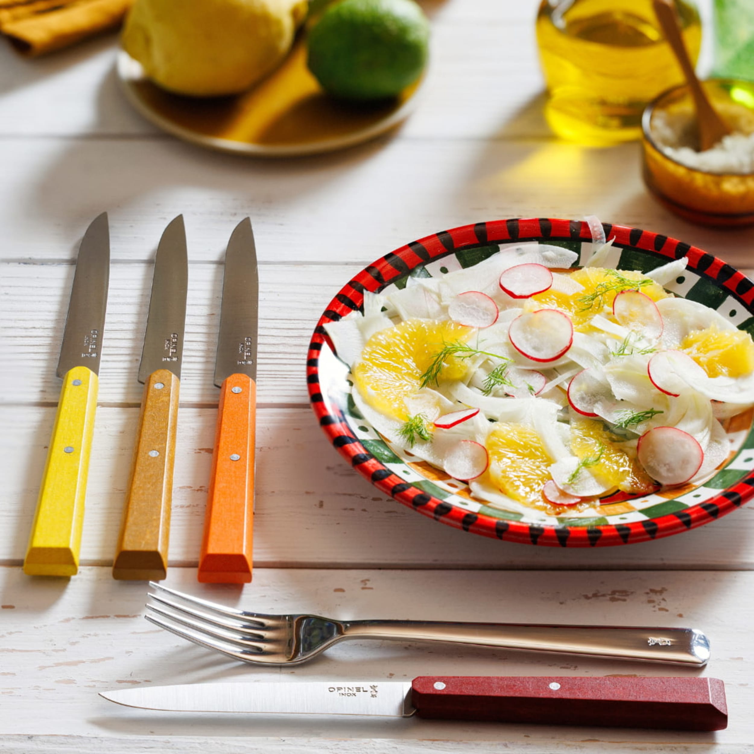 Opinel Bon Appétit No.125 Table Knife Black