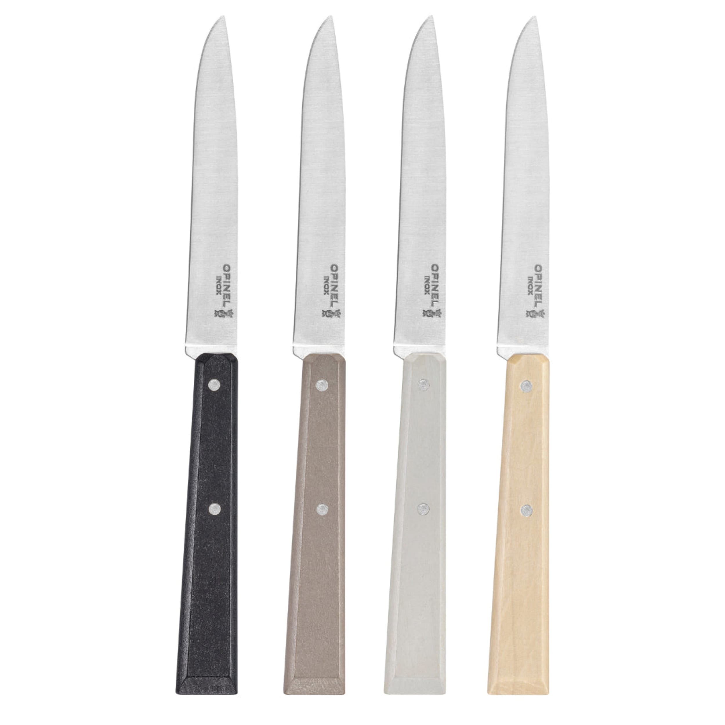 Opinel Bon Appétit No.125 Table Knife 4 Piece Set Mineral