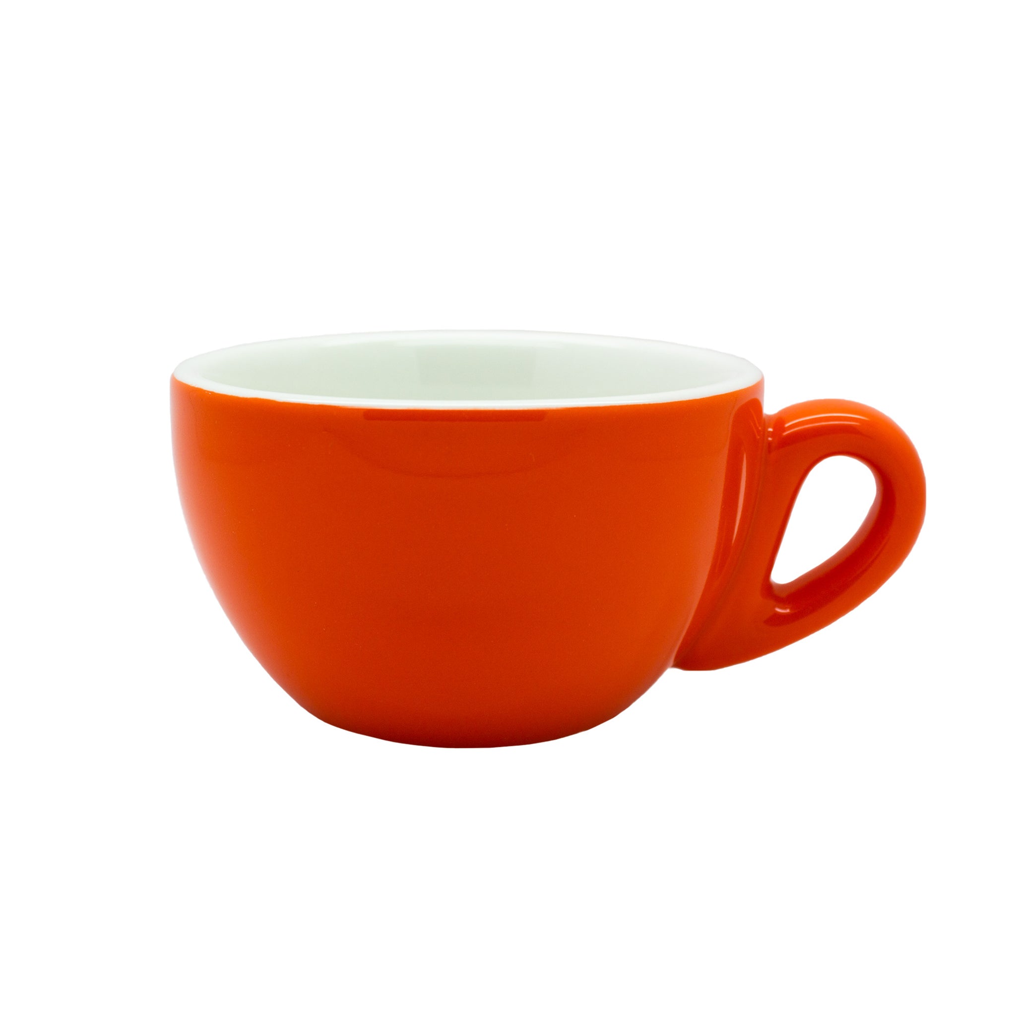Incafe Orange Bowl Cappuccino Cup 200ml 6 Piece