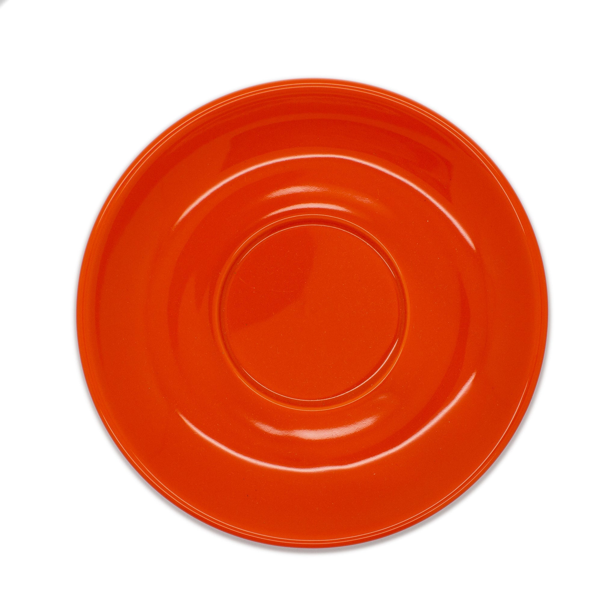 Incafe Orange Bowl Cappuccino Saucer 6 Piece