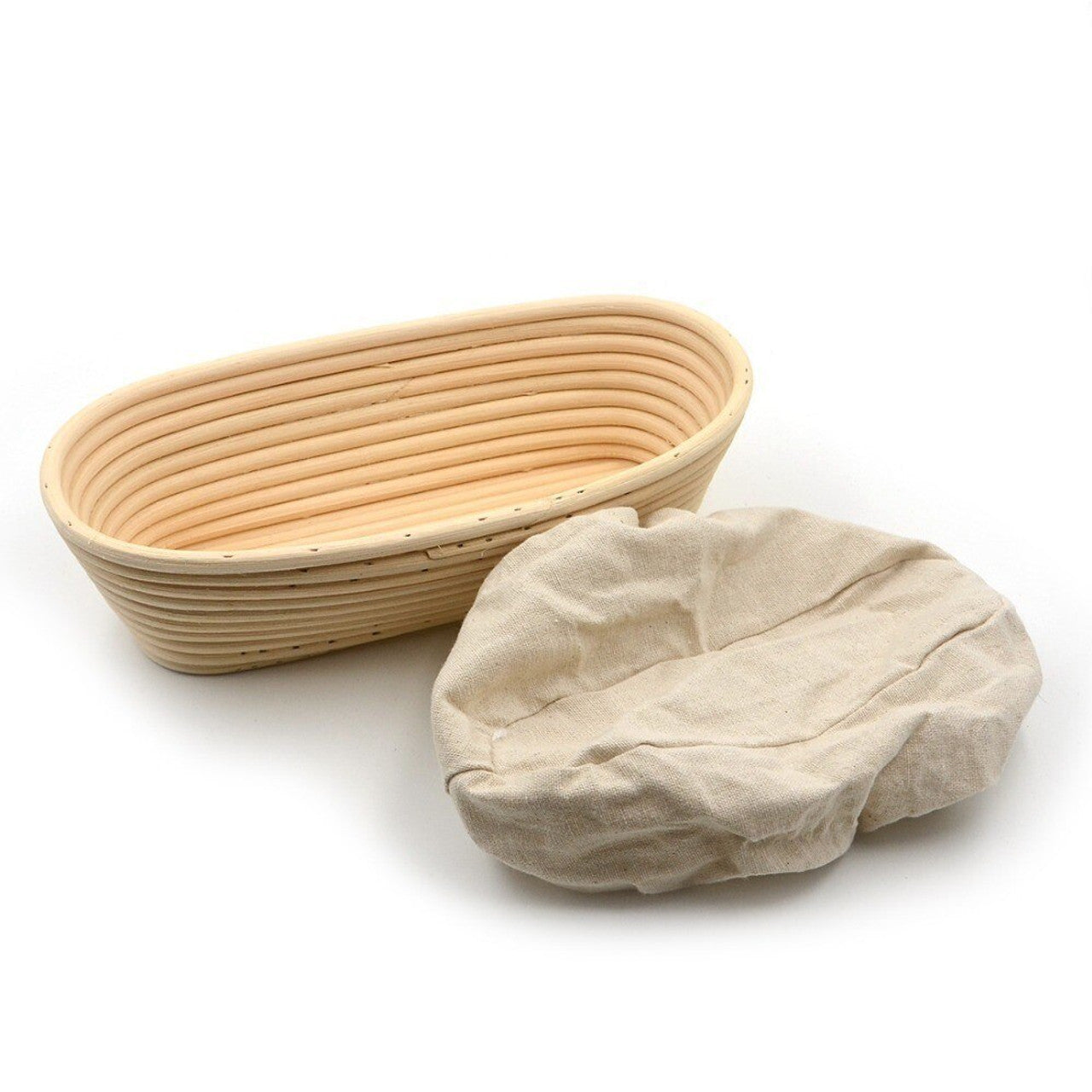 Brunswick Bakers Oval 30cm Bread Proving Basket With Lining