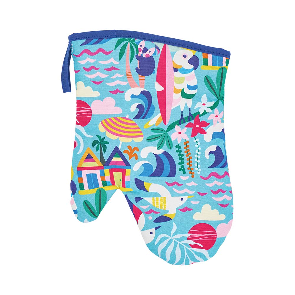 Annabel Trends Cotton Oven Mitt Single Aussie Summer