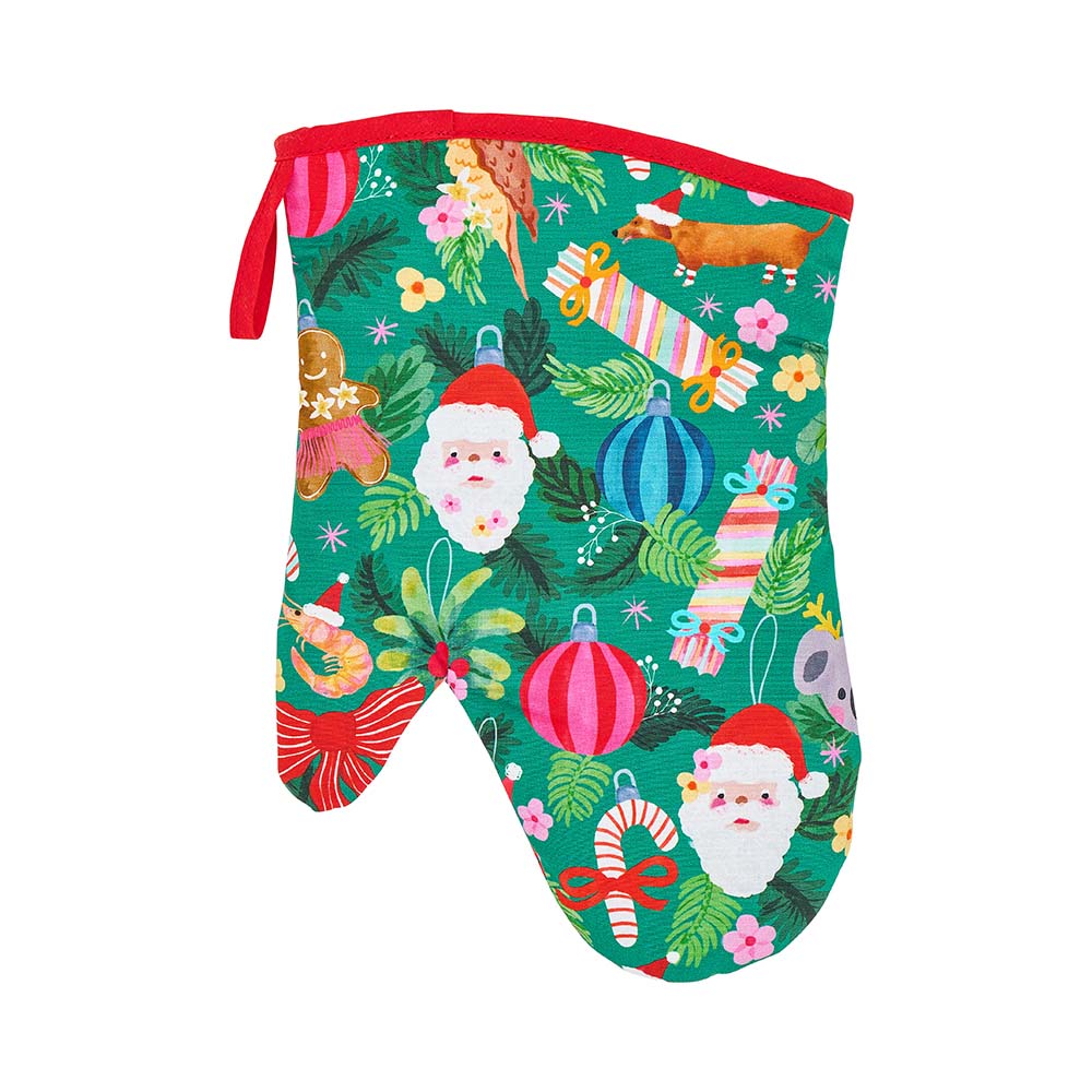 Annabel Trends Cotton Oven Mitt Single Deck the Palms