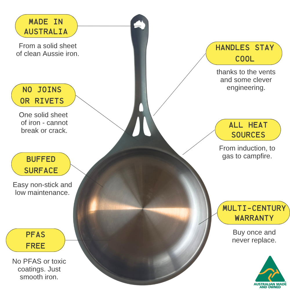 Solidteknics AUS-ION™ Polished 22cm Sauteuse