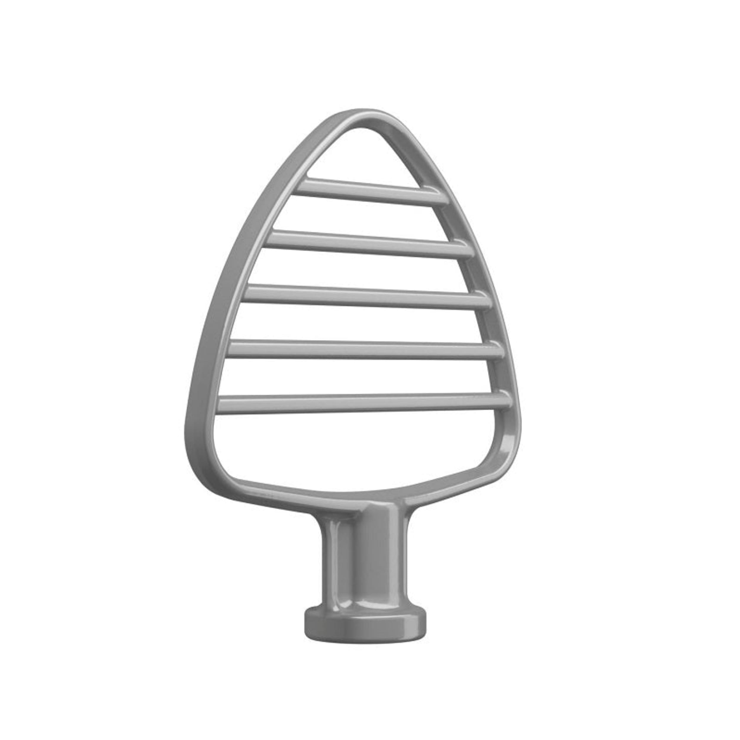 KitchenAid Pastry Beater for Tilt Head Stand Mixer Silver Coated 5KSMPB5