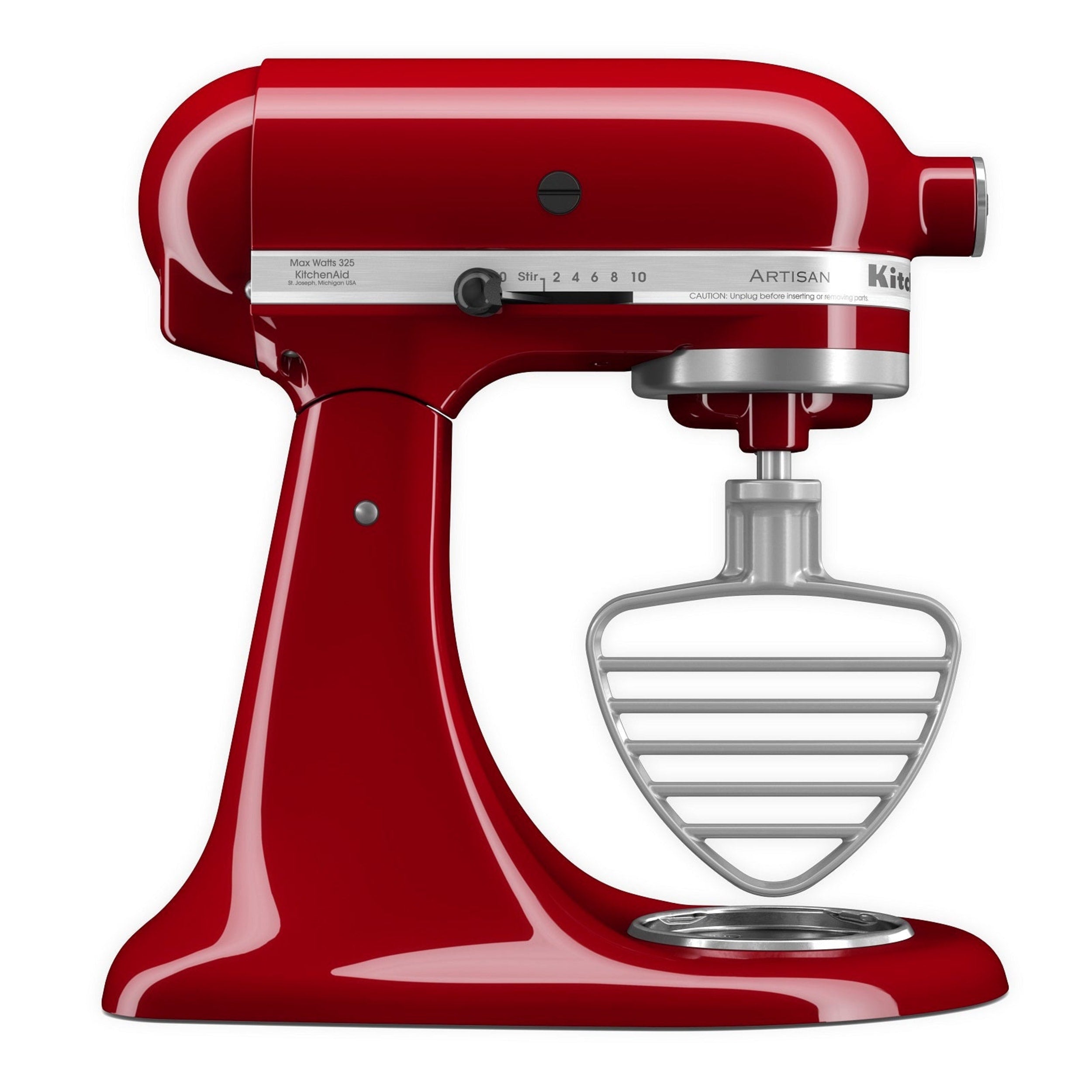 KitchenAid Pastry Beater for Tilt Head Stand Mixer Silver Coated 5KSMPB5