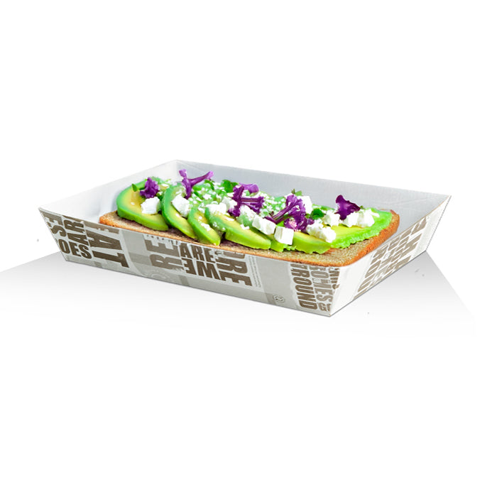 ecoware Envirorange Open Tray 4 (Carton of 250)