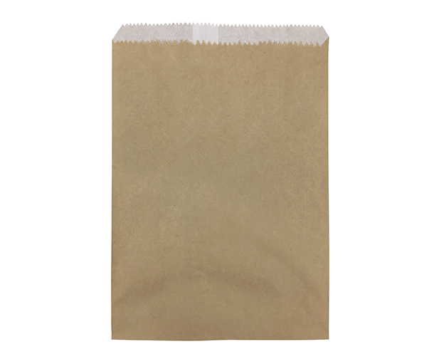 Pak No.2 Long Brown Greaseproof Lined Paper Bag (500 Pack)