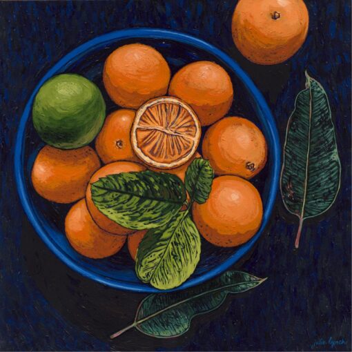 Lilli Rock Blossoms & Oranges Assorted Coaster