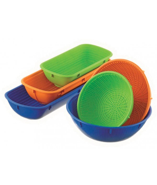 Schneider Polypropylene Dough Proofing Basket - Round (25cm)