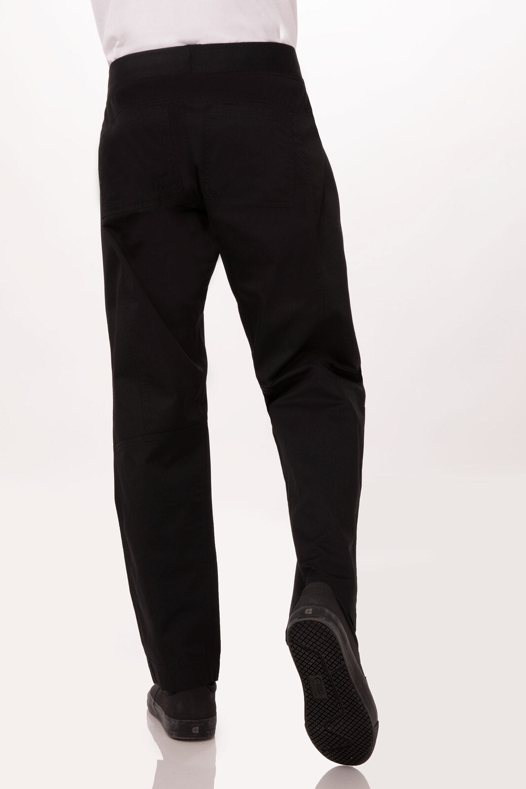 Chef Works Lightweight Slim Men's Chef Pants - Black