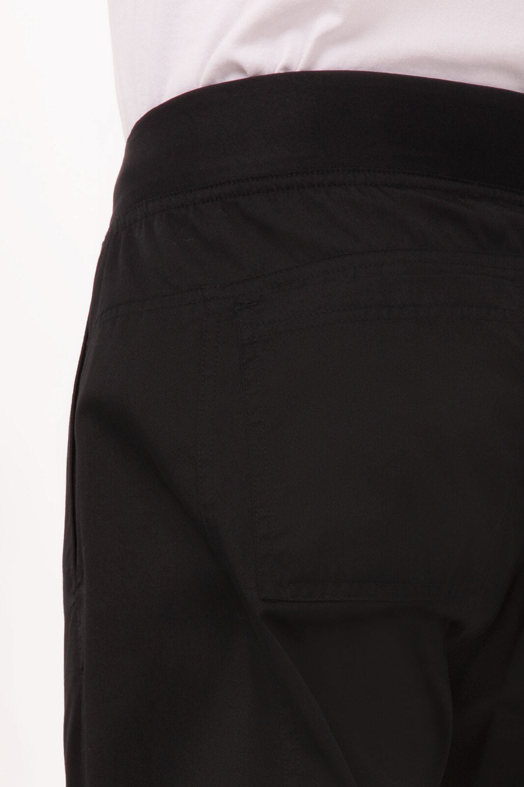 Chef Works Lightweight Slim Men's Chef Pants - Black