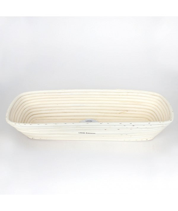 LOYAL Rattan Sourdough Banneton Proofing Basket - Long (44 x 14cm)