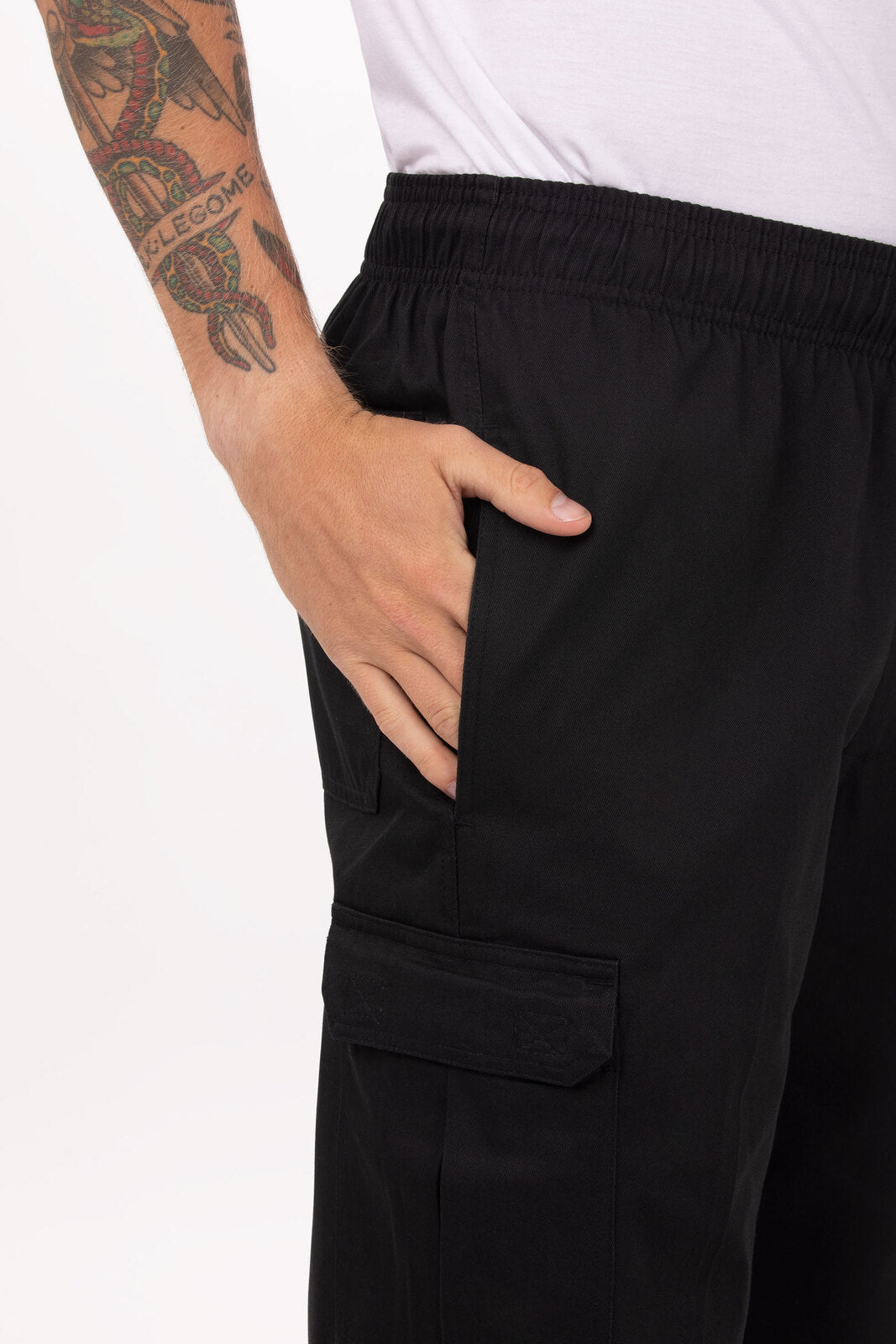 Chef Works Cargo Men's Chef Pants - Black
