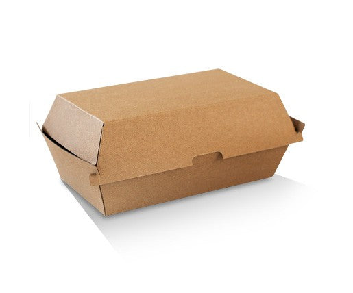 ecoware Snack Box Regular Brown Corrugated Plain (Carton of 200)