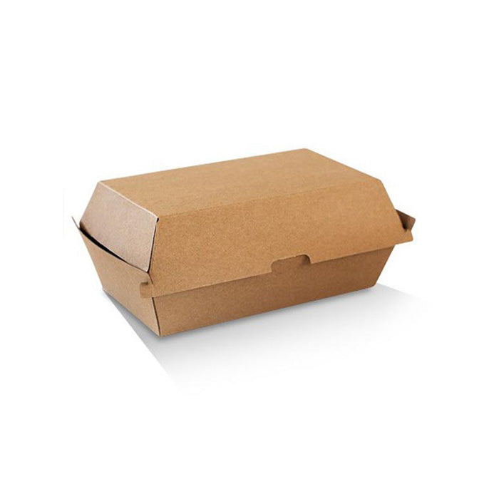 ecoware Snack Box Regular Brown Corrugated Plain FSC (Carton of 200)