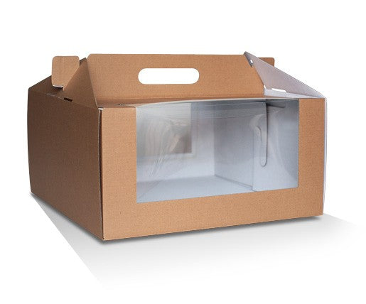ecoware Pack'n'Carry Cake Box 12x6 inch (Carton of 50)