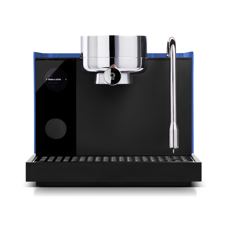 Fellow Espresso Series 1 Coffee Machine - Marine Blue with Walnut