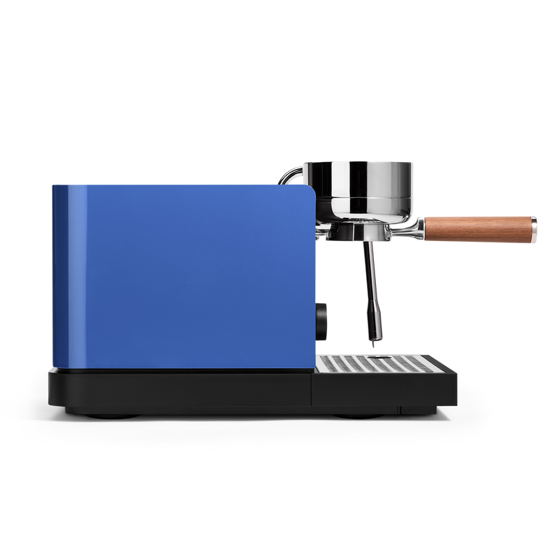 Fellow Espresso Series 1 Coffee Machine - Marine Blue with Walnut