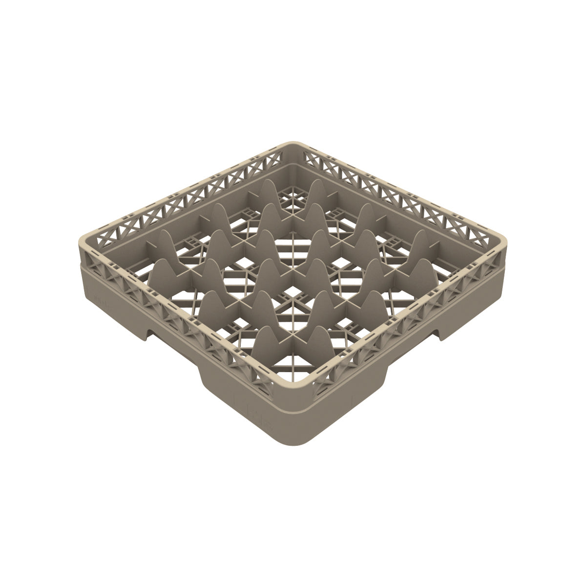 Pujadas 16 Compartment Glass Rack