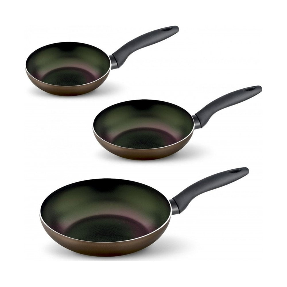 Pensofal 3pc Set, High Frypans 18, 22 & 26cm, Bronze