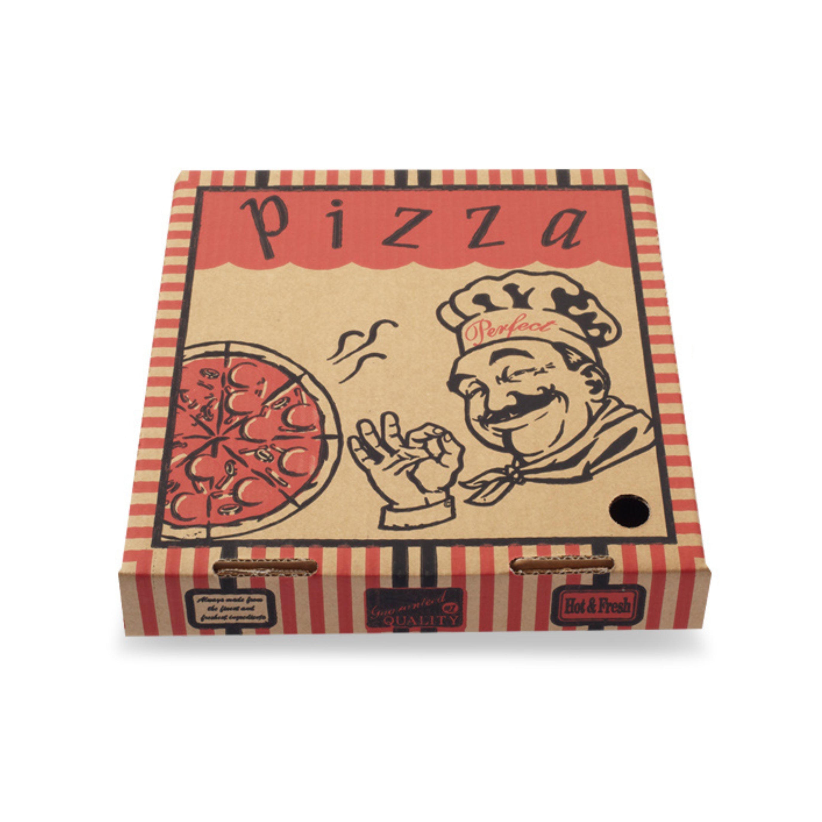 Pizza Box 15 Inch Brown 50 Pack