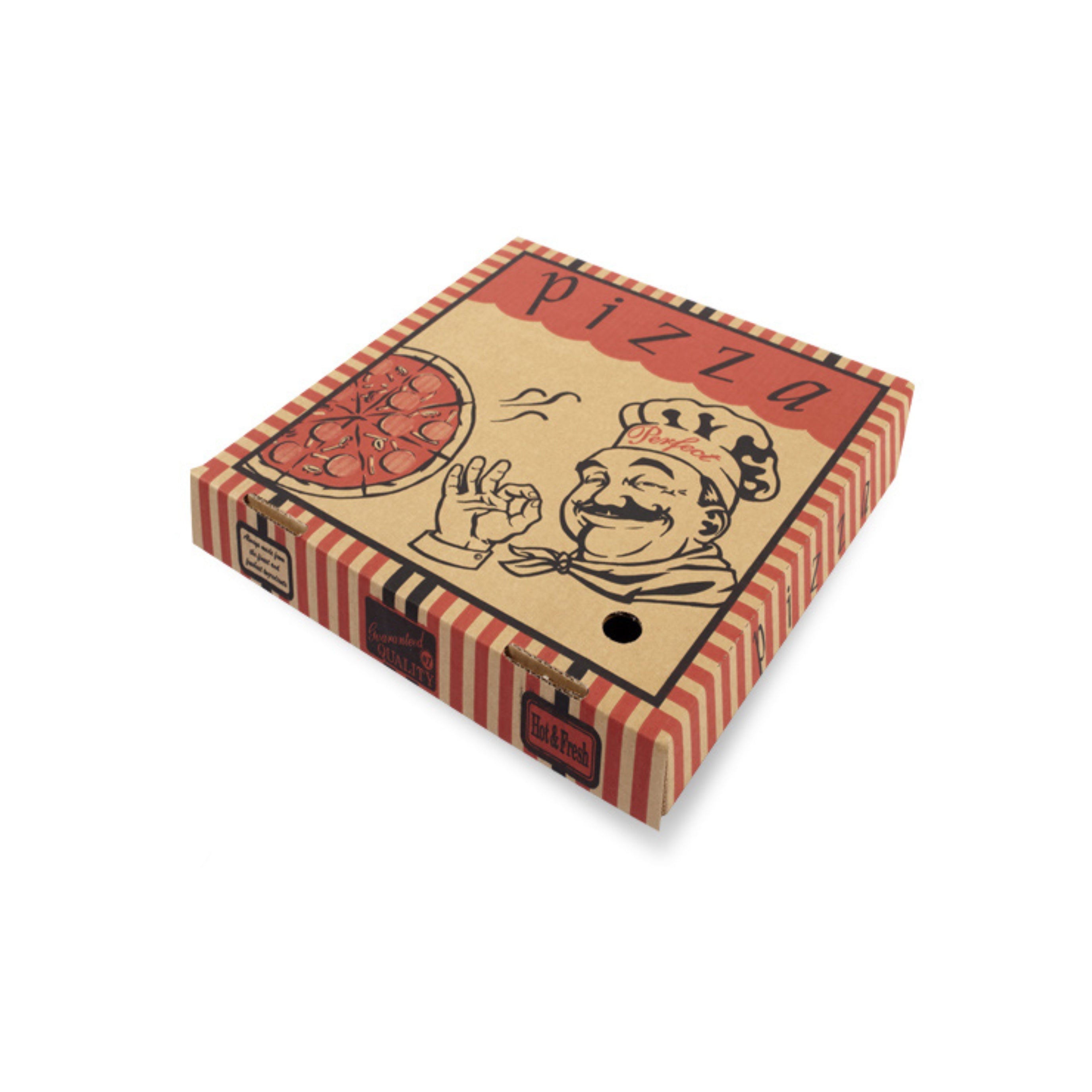 Pizza Box 15 Inch Brown 50 Pack
